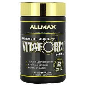 ALLMAX Nutrition, Vitaform, Premium Multi-Vitamin For Men, 60 Tablets - HealthCentralUSA