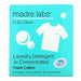 Madre Labs, Laundry Detergent, 3x Concentrate, Fresh Cotton, 6 Pouches, 4 fl oz (118 ml) Eachml) - HealthCentralUSA