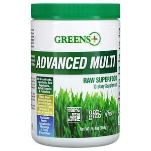 Greens Plus, Advanced Multi Raw Superfood, 9.4 oz (267 g) - HealthCentralUSA