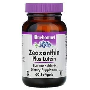 Bluebonnet Nutrition, Zeaxanthin Plus Lutein, 60 Softgels - HealthCentralUSA
