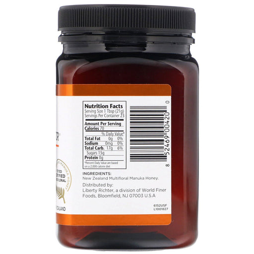 Manuka Doctor, Manuka Honey Multifloral, MGO 45+, 1.1 lbs (500 g) - HealthCentralUSA