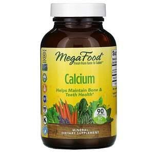 MegaFood, Calcium, 90 Tablets - HealthCentralUSA
