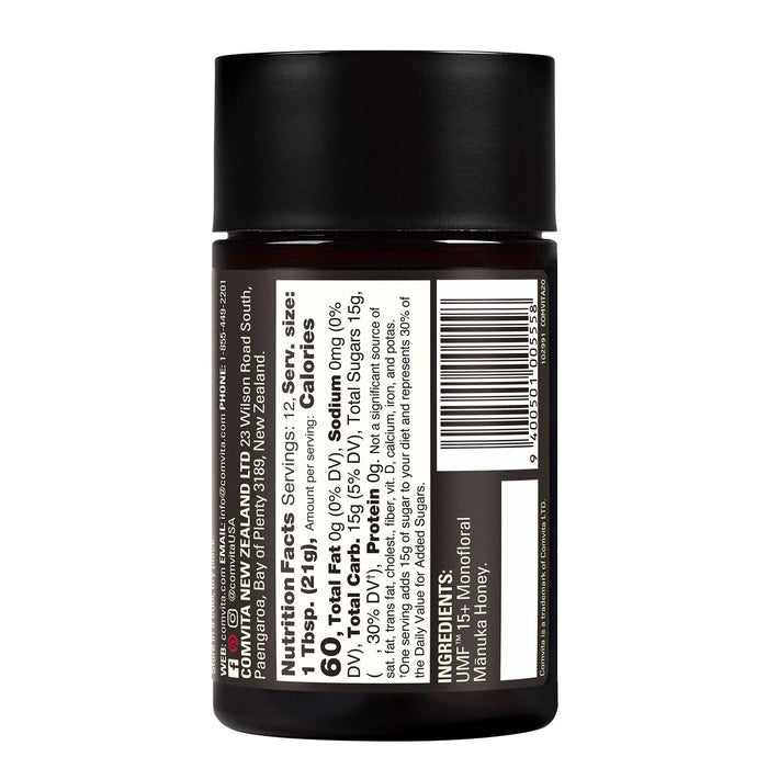 Comvita, Raw Manuka Honey, Certified UMF 15+ (MGO 514+), 8.8 oz (250 g) - HealthCentralUSA