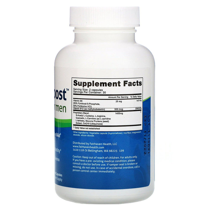 Fairhaven Health, MotilityBoost for Men, 60 Capsules - HealthCentralUSA