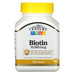 21st Century, Biotin, 10,000 mcg, 120 Tablets - HealthCentralUSA