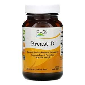 Pure Essence, Breast-D, 30 Vegi-Caps - HealthCentralUSA