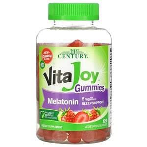 21st Century, VitaJoy Melatonin Gummies, 5 mg, 120 Gummies - HealthCentralUSA