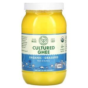 Pure Indian Foods, Organic & Grass-Fed Cultured Ghee, 15 oz (425 g) - HealthCentralUSA