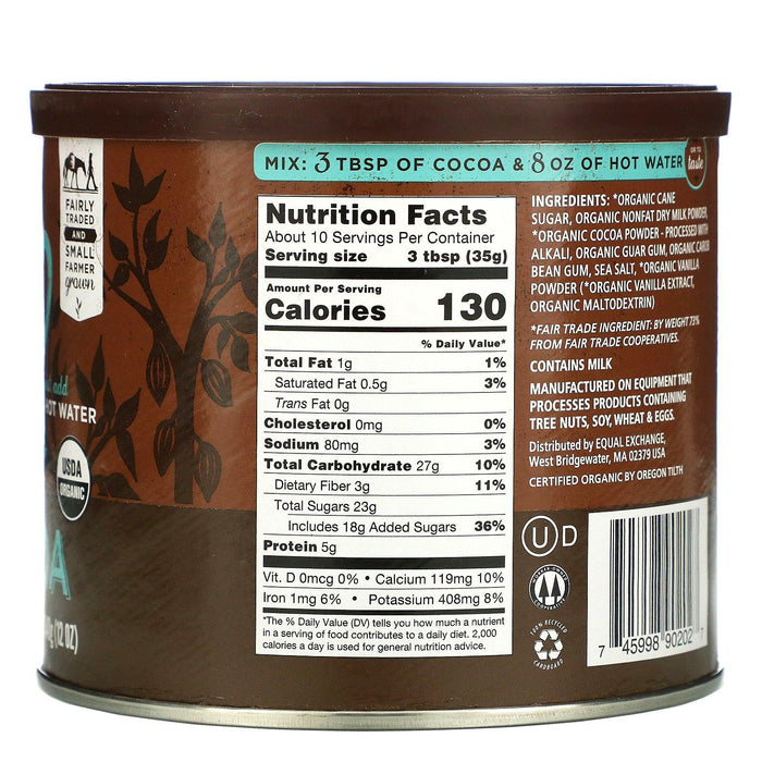 Equal Exchange, Organic Hot Cocoa, 12 oz (340 g) - HealthCentralUSA