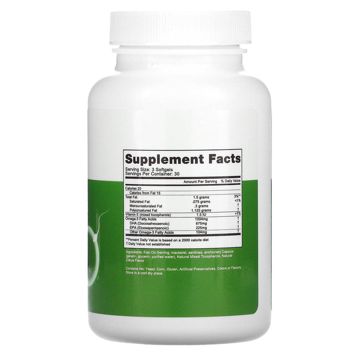 Fairhaven Health, FH Pro Omega-3, Natural Citrus, 90 Softgels - HealthCentralUSA