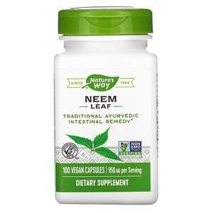 Nature's Way, Neem Leaf, 950 mg, 100 Vegan Capsules - HealthCentralUSA