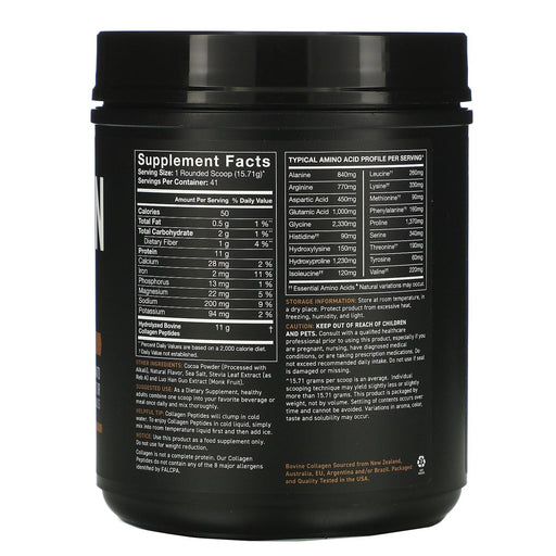 Sports Research, Collagen Peptides, Hydrolyzed Type I & III Collagen, Dark Chocolate, 1.42 lbs (644.11 g) - HealthCentralUSA