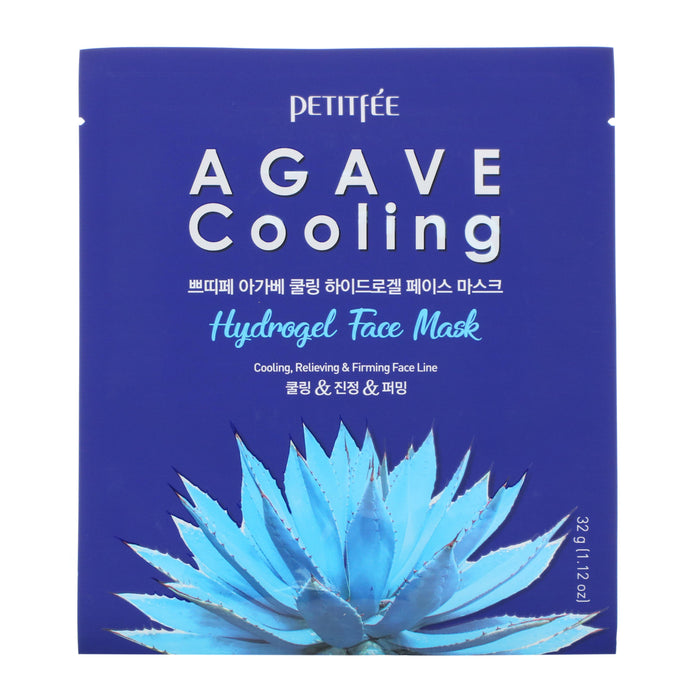 Petitfee, Agave Cooling, Hydrogel Beauty Face Mask, 5 Sheets, 1.12 oz (32 g) Each - HealthCentralUSA