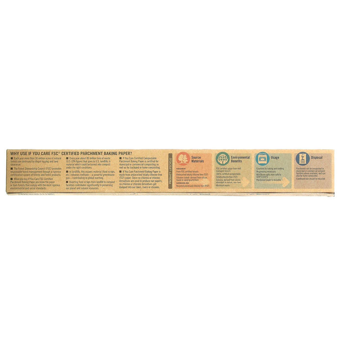 If You Care, Parchment Baking Paper, 70 sq ft (65 ft x 13 in) - HealthCentralUSA