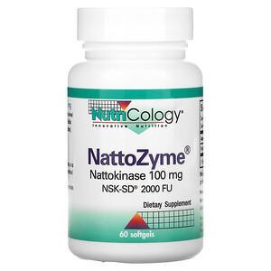 Nutricology, NattoZyme, 100 mg, 60 Softgels - HealthCentralUSA