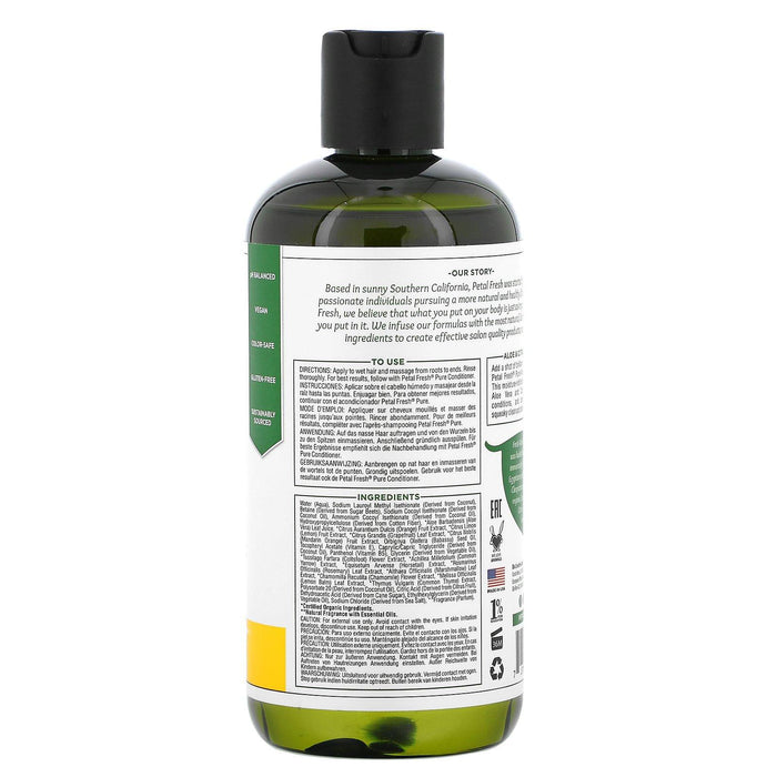 Petal Fresh, Ultra-Shine Shampoo, Aloe and Citrus, 16 fl oz (475 ml) - HealthCentralUSA