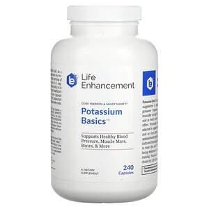 Life Enhancement, Potassium Basics, 240 Capsules - HealthCentralUSA