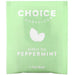 Choice Organic Teas, Herbal Tea, Peppermint, 16 Tea Bags, .60 oz (17 g) - HealthCentralUSA