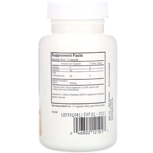 Arizona Natural, EDTA, 600 mg, 100 Capsules - HealthCentralUSA
