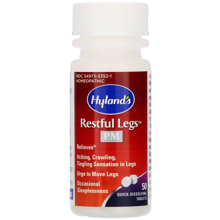 Hyland's, Restful Legs PM, 50 Quick-Dissolving Tablets - HealthCentralUSA