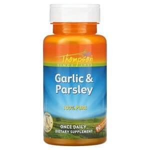 Thompson, Garlic & Parsley, 90 Vegetarian Capsules - HealthCentralUSA