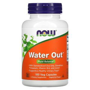 Now Foods, Water Out, Fluid Balance, 100 Veg Capsules - HealthCentralUSA