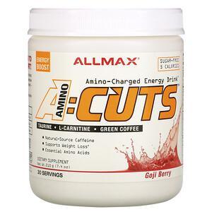 ALLMAX Nutrition, ACUTS, Amino-Charged Energy Drink, Goji Berry, 7.4 oz (210 g) - HealthCentralUSA