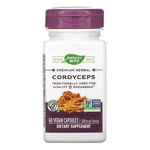 Nature's Way, Cordyceps, 1,000 mg, 60 Vegan Capsules - HealthCentralUSA