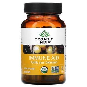 Organic India, Immune Aid, Fortify Your Defenses, 90 Veg Caps - HealthCentralUSA