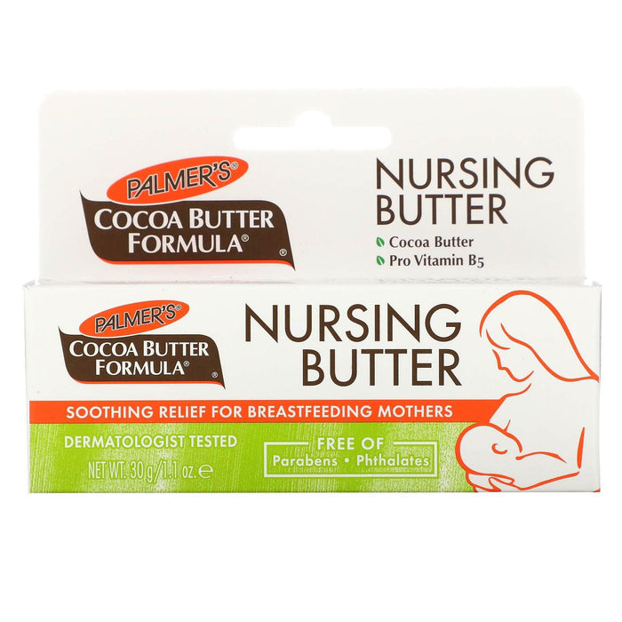 Palmer's, Cocoa Butter Formula, Nursing Butter, 1.1 oz (30 g) - HealthCentralUSA