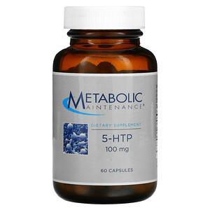 Metabolic Maintenance, 5-HTP, 100 mg, 60 Capsules - HealthCentralUSA
