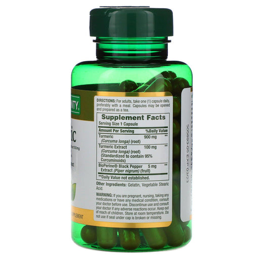 Nature's Bounty, Turmeric, 1,000 mg, 60 Capsules - HealthCentralUSA