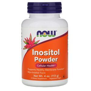 Now Foods, Inositol Powder, 4 oz (113 g) - HealthCentralUSA