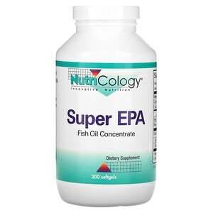Nutricology, Super EPA, Fish Oil Concentrate, 200 Softgels - HealthCentralUSA