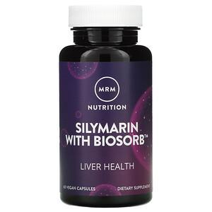 MRM, Silymarin with Biosorb, 60 Vegan Capsules - HealthCentralUSA