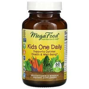MegaFood, Kids One Daily, 60 Tablets - HealthCentralUSA