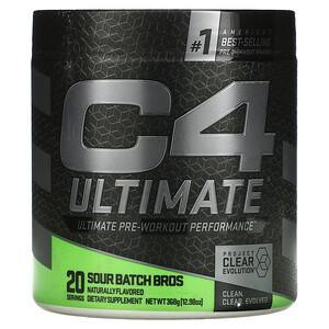 Cellucor, C4 Ultimate Pre-Workout Performance, Sour Batch Bros, 12.98 oz (368 g) - HealthCentralUSA