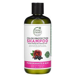 Petal Fresh, Pure, Color Protection Shampoo, Pomegranate and Acai, 16 fl oz (475 ml) - HealthCentralUSA