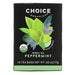 Choice Organic Teas, Herbal Tea, Peppermint, 16 Tea Bags, .60 oz (17 g) - HealthCentralUSA