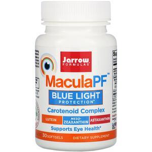 Jarrow Formulas, MaculaPF, Blue Light Protection, 30 Softgels - HealthCentralUSA