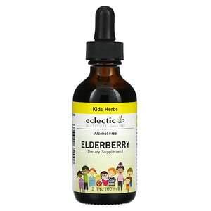 Eclectic Institute, Kids Herbs, Elderberry, 2 fl oz (60 ml) - HealthCentralUSA