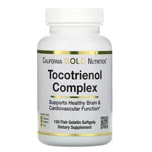 California Gold Nutrition, Tocotrienol Complex, 150 Fish Gelatin Softgels - HealthCentralUSA