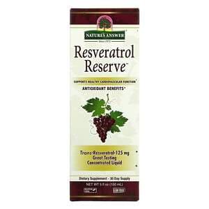 Nature's Answer, Resveratrol Reserve, 5 fl oz (150 ml) - HealthCentralUSA
