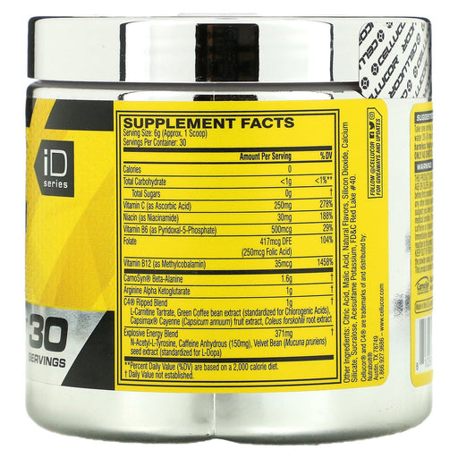 Cellucor, C4 Ripped, Pre-Workout, Cherry Limeade, 6.3 oz (180 g) - HealthCentralUSA