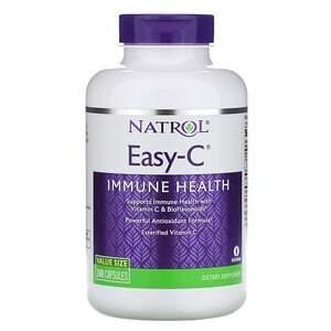Natrol, Easy-C, 240 Capsules - HealthCentralUSA