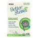 Now Foods, Organic Better Stevia, Zero-Calorie Sweetener, 75 Packets, 2.65 oz (75 g) - HealthCentralUSA