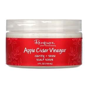 Renpure, Apple Cider Vinegar, Scalp Scrub, 4 oz (118 ml) - HealthCentralUSA