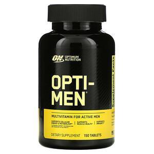 Optimum Nutrition, Opti-Men, 150 Tablets - HealthCentralUSA