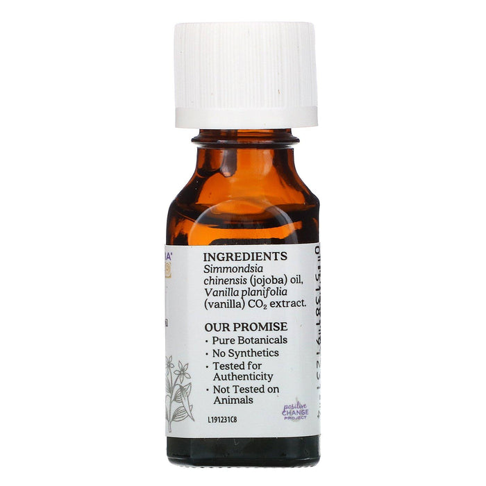 Aura Cacia, Pure Essential Oil, Vanilla, .5 fl oz (15 ml) - HealthCentralUSA