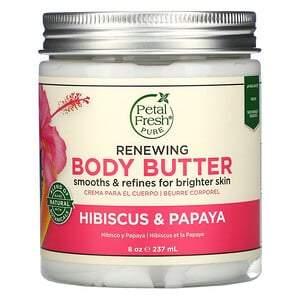 Petal Fresh, Renewing Body Butter, Hibiscus & Papaya, 8 oz (237 ml) - HealthCentralUSA